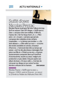 Nicolas Peyrac article-Le-Parisien